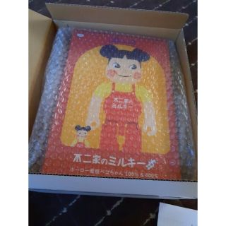 BE＠RBRICK ホーロー看板 ペコちゃん 100％ & 400％ (その他)