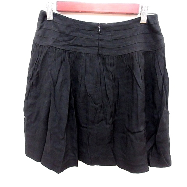NATURAL BEAUTY BASIC(ナチュラルビューティーベーシック)のナチュラルビューティーベーシック スカート フレア ミニ M 黒 レディースのスカート(ミニスカート)の商品写真