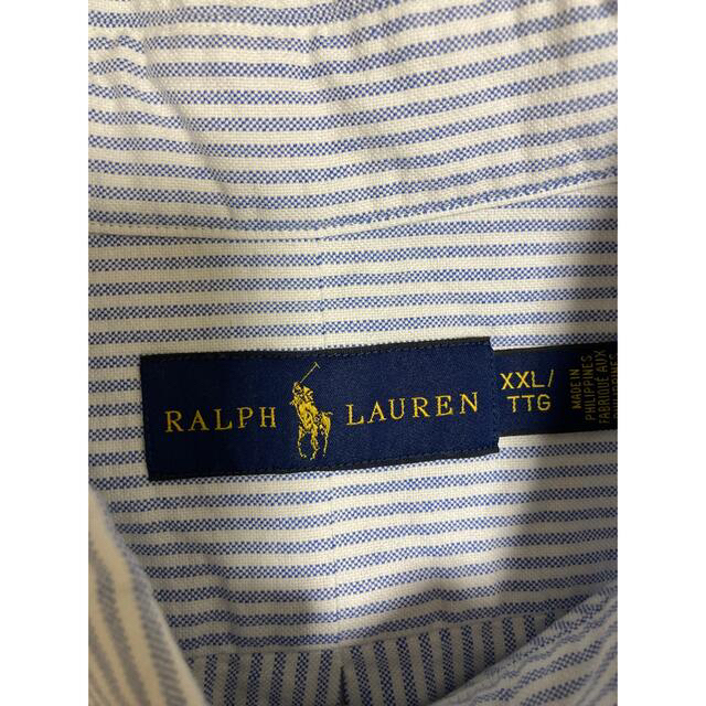 POLO RALPH LAUREN(ポロラルフローレン)のXXL ralph lauren oxford ボタンダウン シャツ メンズのトップス(シャツ)の商品写真