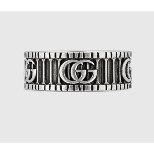 Gucci(グッチ)のGUCCI ダブルG シルバー リング グッチ 17号 メンズのアクセサリー(リング(指輪))の商品写真