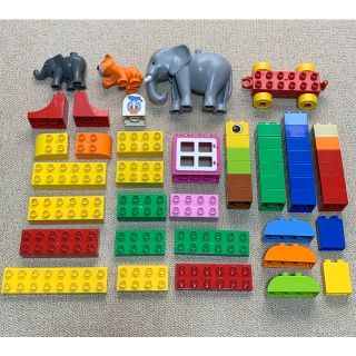 レゴ(Lego)のレゴデュプロ LEGO  duplo ブロック　パーツ　象　ゾウ　他(その他)