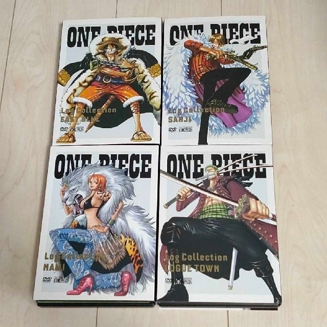 ONE PIECE(ワンピース)のONE PIECE Log Collection　15巻セット　おまけ付き エンタメ/ホビーのDVD/ブルーレイ(アニメ)の商品写真