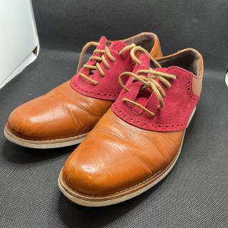 コールハーン(Cole Haan)のコールハーン Cole Haan レザースニーカー ウイングチップ 25.5cm(ドレス/ビジネス)