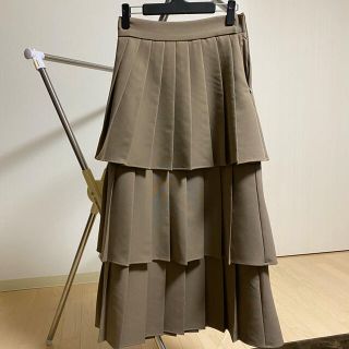 ランデブー(RANDEBOO)の最終値下げ★RANDEBOO  Pleat three sskirt(ロングスカート)