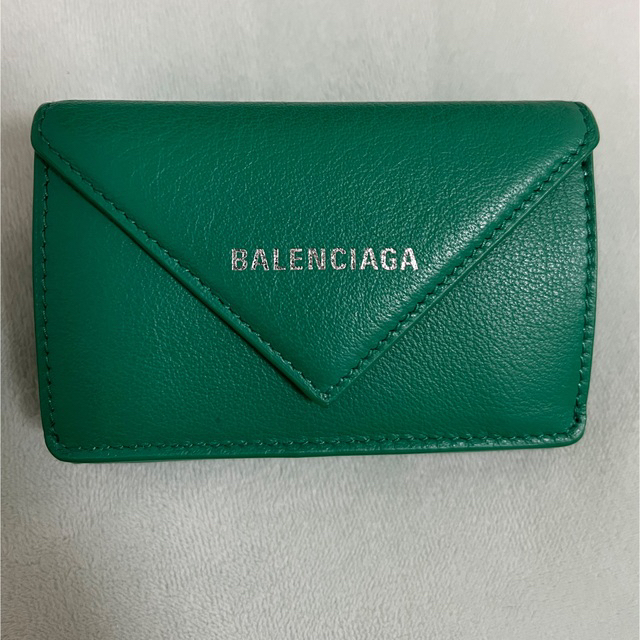 売り切り【ほぼ未使用】バレンシアガ BALENCIAGA ペーパーミニウォレット