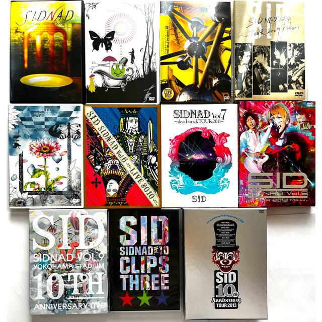 【匿名配送・送料込み 】シド DVD vol.1〜OUTSIDERセット