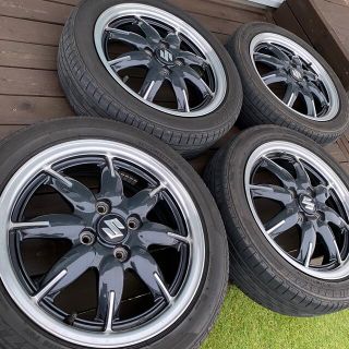 スズキ(スズキ)の☆専用出品☆購入厳禁☆アルトRS純正☆165/55R15☆軽自動車用アルトターボ(タイヤ・ホイールセット)