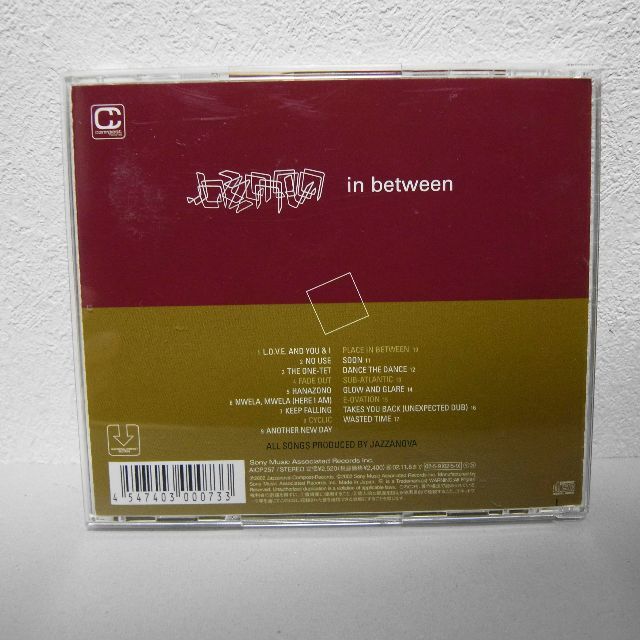 国内版　jazzanova in BETWEEN エンタメ/ホビーのCD(ジャズ)の商品写真