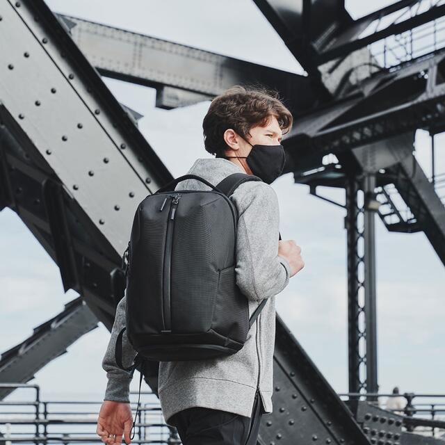 AER(エアー)のAer エアー Fit Pack 3 Black バックパック ブラック メンズのバッグ(バッグパック/リュック)の商品写真