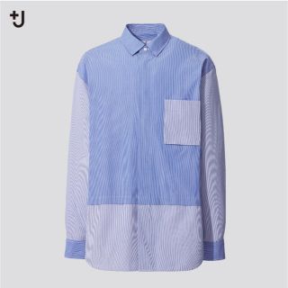 ユニクロ(UNIQLO)のスーピマコットンオーバーサイズシャツ　+J(シャツ)