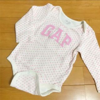 ベビーギャップ(babyGAP)のyu 80 美品＊baby Gap ロンパース　ご購入同梱包でお値引き致します！(ロンパース)