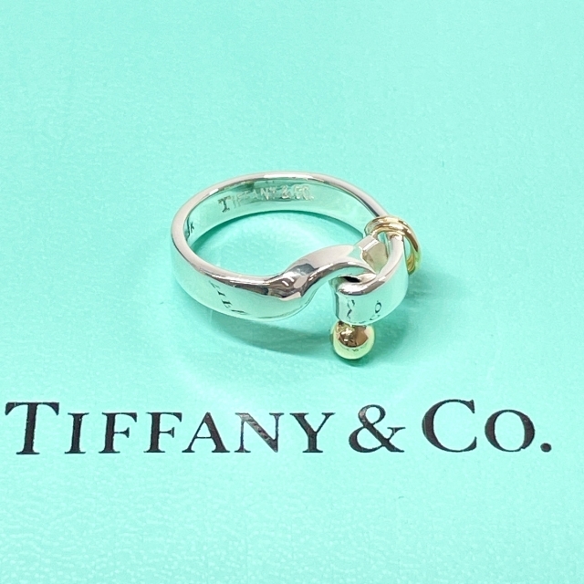 Tiffany Tiffany＆Co リング 指輪 フック＆アイ 9号 人気ブランドの新作 swim.main.jp