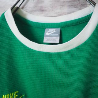 NIKE - NIKE 10SS 風車ロゴ リンガーネックTシャツの通販 by ...