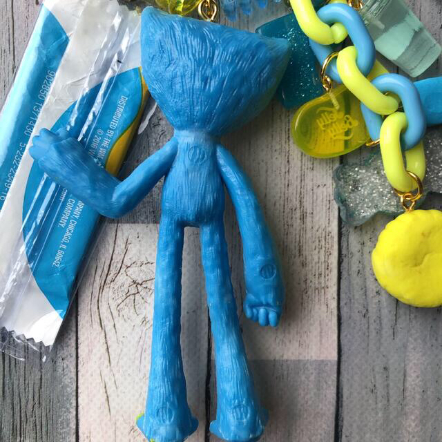 怖かわブルー????ハンドメイド キーホルダー 7