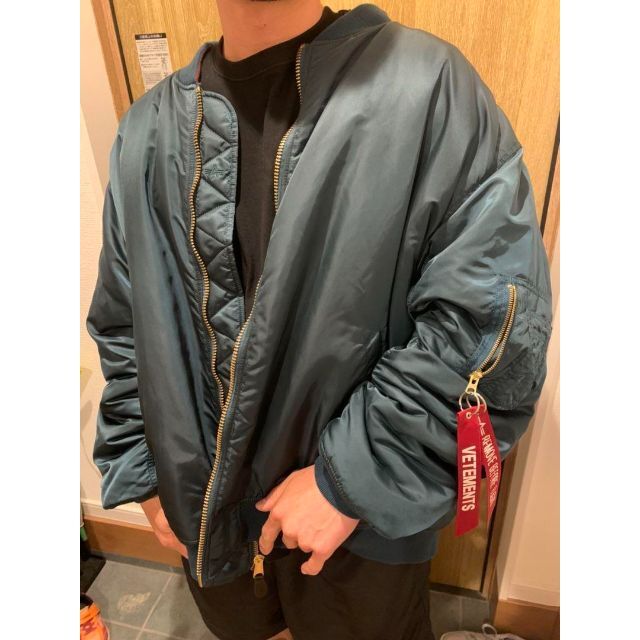 登坂着 16AW VETEMENTS ボンバージャケット - www.ecotours-of-oregon.com