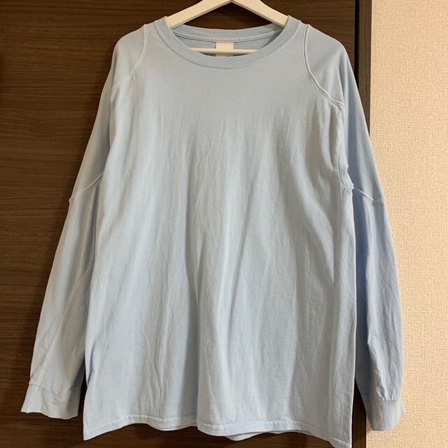 roku 6 × PRE_ パッチロングスリーブTシャツ 別注 プレ ロンT