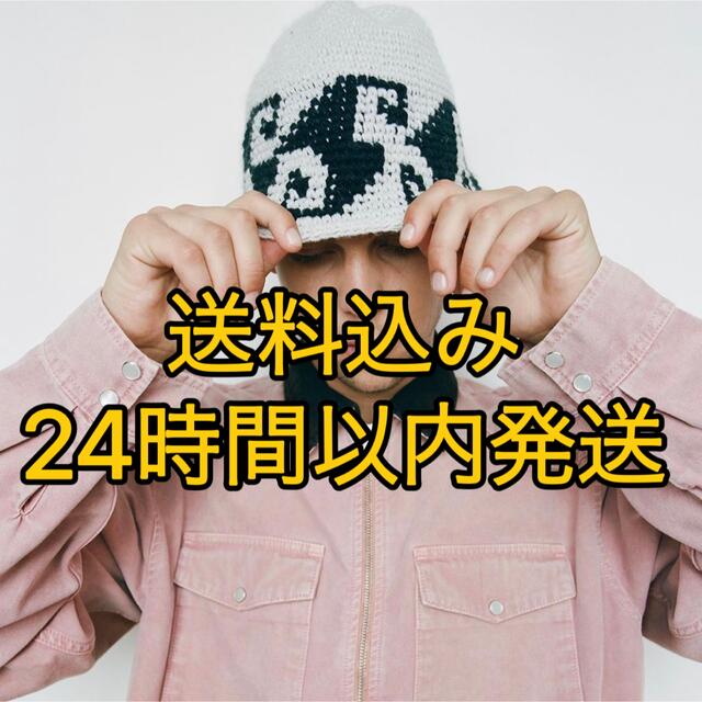 STUSSY WAVES KNIT BUCKET HAT バケットハット 新品 | ruspetsnaz.ru
