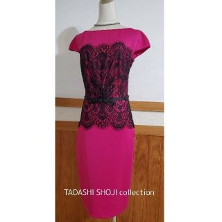 タダシショウジ(TADASHI SHOJI)のタダシ ショージ【TADASHI SHOJI】ワンピース/レース・ベルト付き 4(ひざ丈ワンピース)