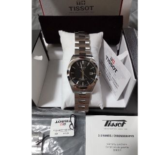 ティソ(TISSOT)のTISSOT　ジェントルマン　オートマティック　ブラック(腕時計(アナログ))