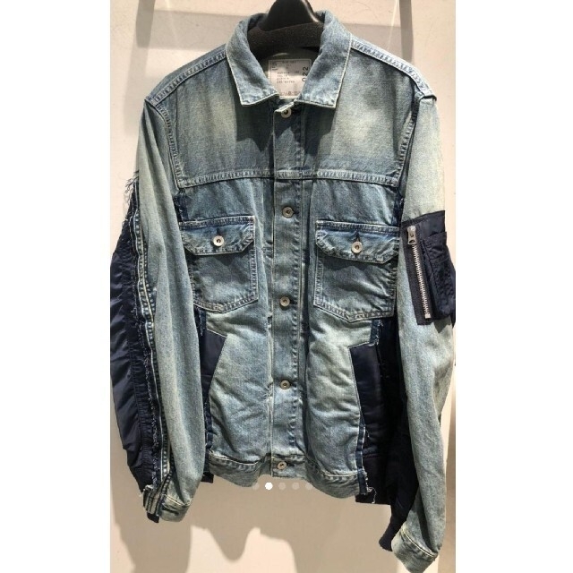 22ss サイズ２ 新品 sacai Denim Blouson