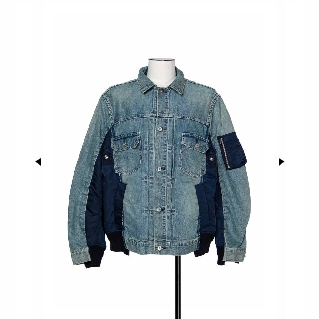 22ss サイズ２ 新品 sacai Denim Blouson