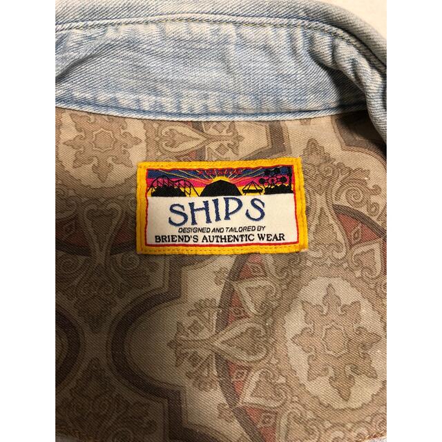 SHIPS(シップス)の【SHIPS/BRIENDS】デニムシャツ／ダンガリーシャツ／ウエスタンシャツ レディースのトップス(シャツ/ブラウス(長袖/七分))の商品写真