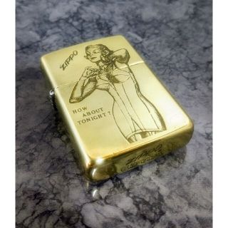 ジッポー(ZIPPO)のZippo Marilyn Monroe Brass〖マリリン・モンロー〗(タバコグッズ)