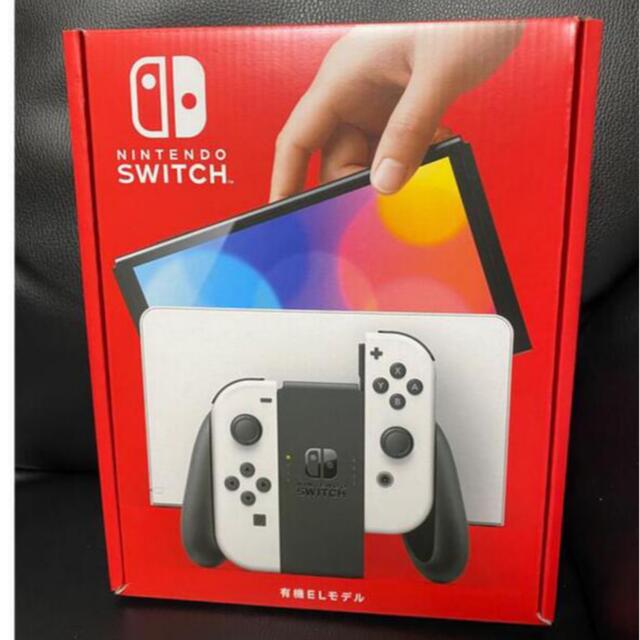 Nintendo Switch有機EL 白 未開封ゲームソフト/ゲーム機本体