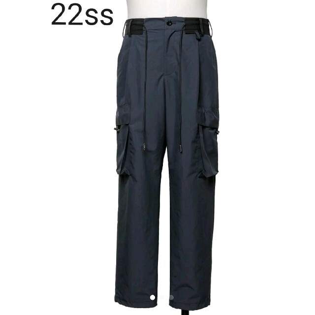 22ss サイズ２ 新品 sacai Rip Stop Mix Pants