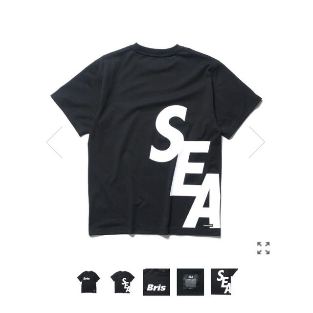 BRISTOL SEA BIG LOGO TEE wind and sea