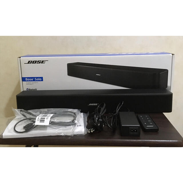 低価新品BOSE - BOSE SOLO TV SPEAKER ボーズ テレビ スピーカーの通販