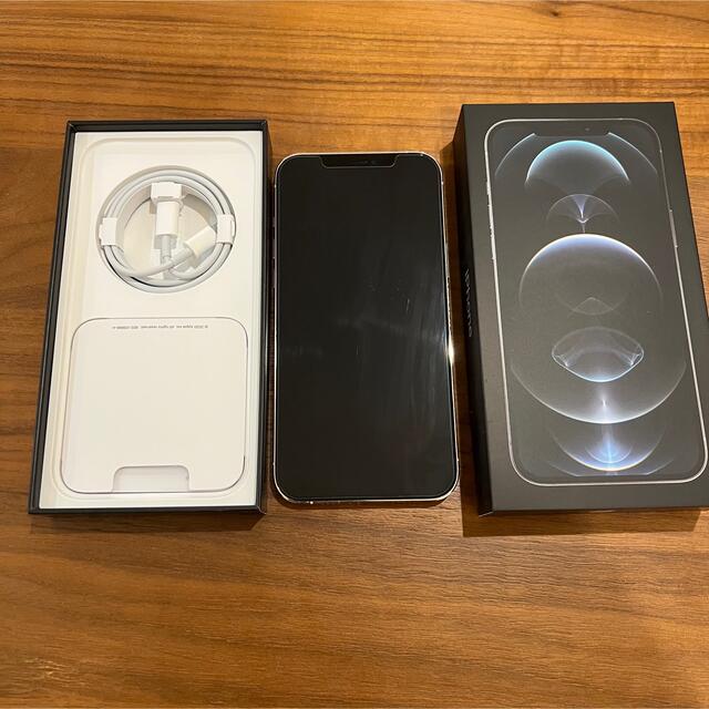 再再販! iPhone SIMフリー シルバー 128GB iPhone12promax