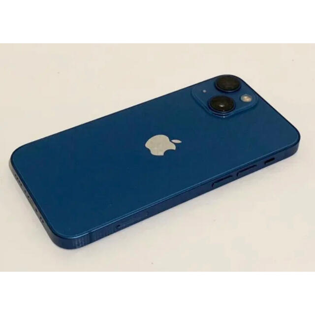 【中古品】iPhone 13 mini SIMフリー　128GB ブルー | フリマアプリ ラクマ