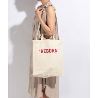 アズールバイマウジー(AZUL by moussy)の美品　アズールバイマウジー  REBORN　キャンパス　トートバッグ(トートバッグ)