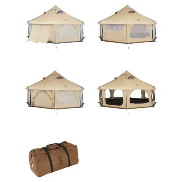 新品未使用タンカラー】タケノコテント2 タン TAKENOKO TENT 2 TN DOD