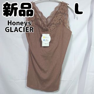 ハニーズ(HONEYS)の新品 未使用 ハニーズ GLACIER レースタンクトップ L(タンクトップ)