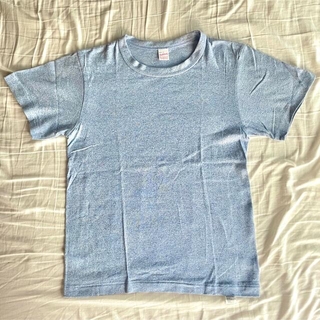 ヘルスニット(Healthknit)のHelthknit 杢ブルーTシャツ(Tシャツ/カットソー(半袖/袖なし))