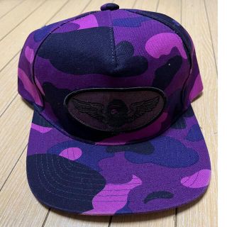 アベイシングエイプ(A BATHING APE)のBAPE CAMO スナップバックキャップ(キャップ)