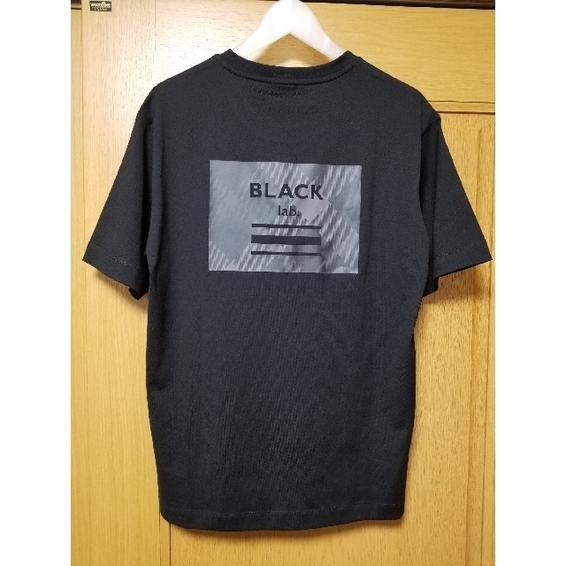 BLACK LABEL CRESTBRIDGE(ブラックレーベルクレストブリッジ)の【新品】ブラックレーベルクレストブリッジ 　Tシャツ　バーバリー　バック　黒　L メンズのトップス(Tシャツ/カットソー(半袖/袖なし))の商品写真