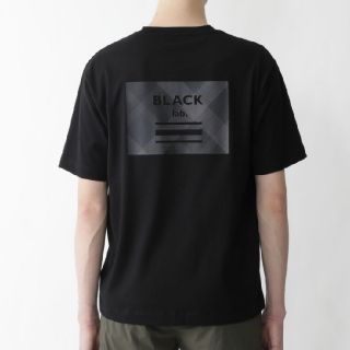 ブラックレーベルクレストブリッジ(BLACK LABEL CRESTBRIDGE)の【新品】ブラックレーベルクレストブリッジ 　Tシャツ　バーバリー　バック　黒　L(Tシャツ/カットソー(半袖/袖なし))