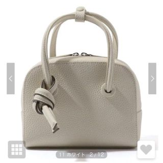 トゥモローランド ハンドバッグ(レディース)(グレー/灰色系)の通販 トゥモローランド ハンドバッグ(レディース)(グレー/灰色系)の通販