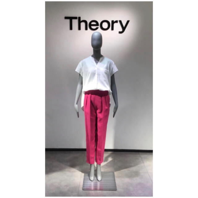 Theory 19ss リネンブラウス&パンツセットアップ