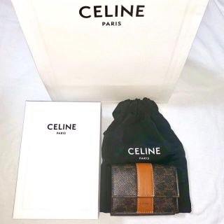 celine - CELINE フォールデッド コンパクトウォレット の通販 by u's