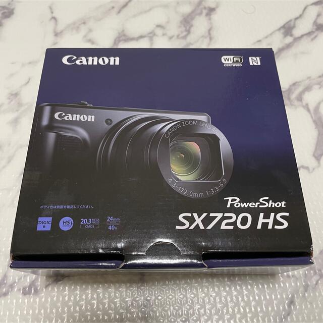 新品未開封　Canon デジタルカメラ　SX720HS ブラック