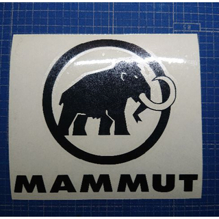マムート(Mammut)のカッティングシート加工（光沢あり）(登山用品)