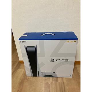 プレイステーション(PlayStation)のプレステ5 本体　新品未使用品(家庭用ゲーム機本体)