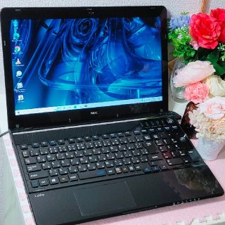 エヌイーシー(NEC)の★爆速ハイスペPC★高性能i7-4710MQ☆新品SSD240G☆最新オフィス付(ノートPC)