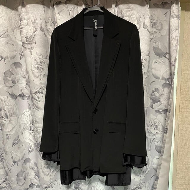 Yohji Yamamoto(ヨウジヤマモト)のGround Y / vintage decyne Double Jacket メンズのジャケット/アウター(テーラードジャケット)の商品写真