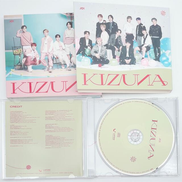 JO1(ジェイオーワン)のKIZUNA  CD JO1 キズナ　2枚セット　音楽　アイドル　101 JAM エンタメ/ホビーのCD(ポップス/ロック(邦楽))の商品写真