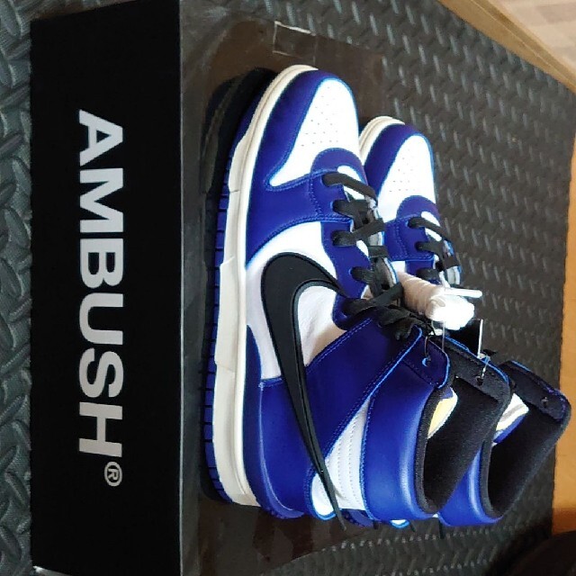 NIKE - AMBUSH × NIKE DUNK HIGH "DEEP ROYAL"の通販 by ルパン三世's shop｜ナイキならラクマ